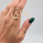 انگشتر ریحان هندسی