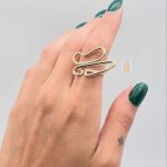 انگشتر ریحان هندسی