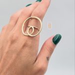 انگشتر ریحان هندسی