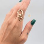 انگشتر ریحان هندسی