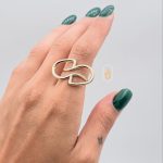 انگشتر ریحان هندسی