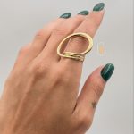 انگشتر ریحان هندسی