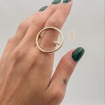 انگشتر ریحان هندسی