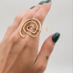 انگشتر ریحان هندسی